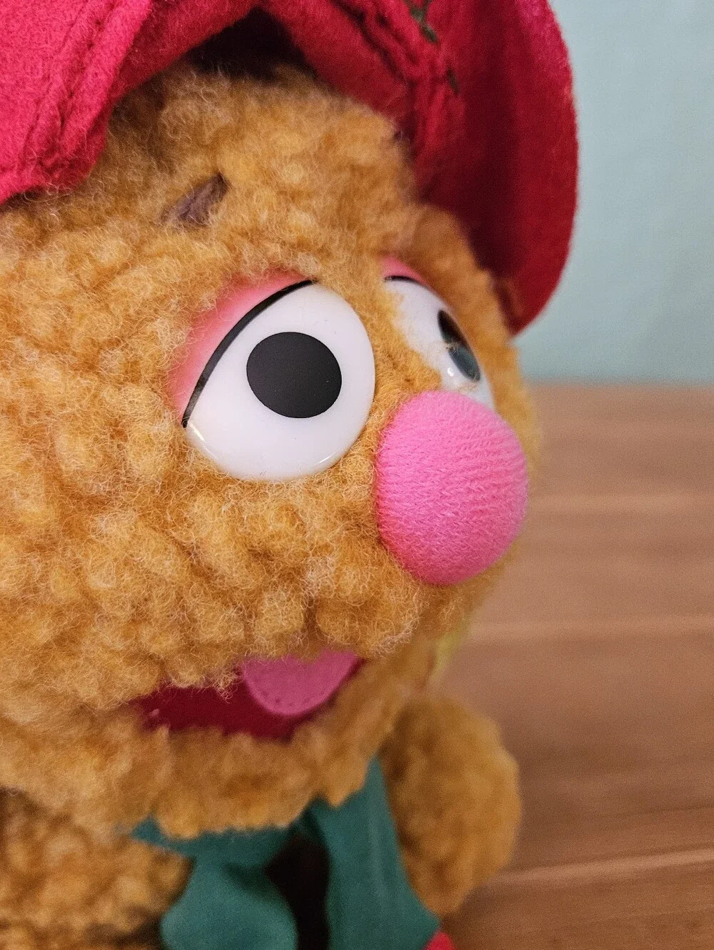 Vintage 1987 McDonald's Jim Henson's Baby Fozzie Bear Muppet Babies Plush